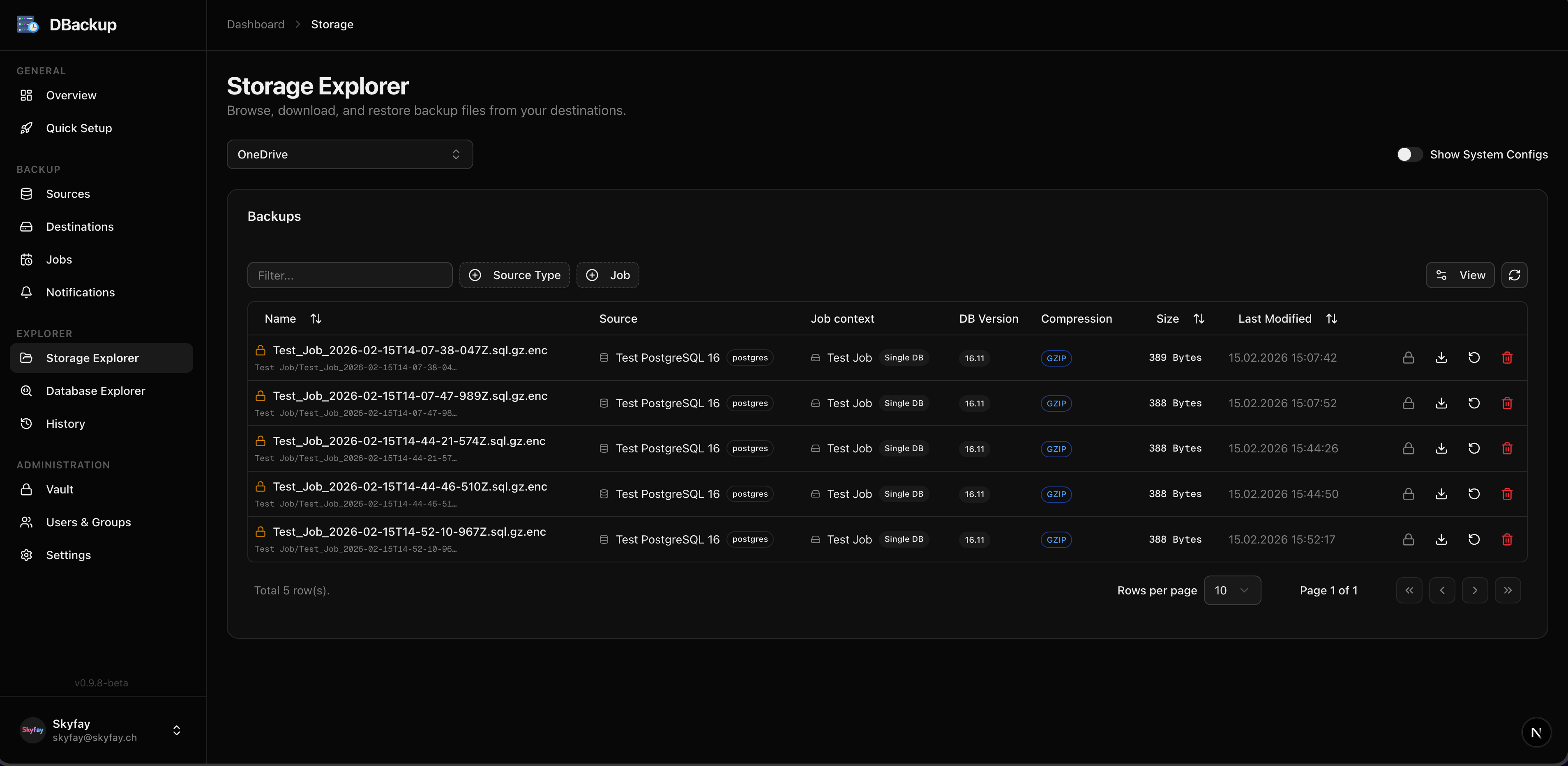 Storage Explorer